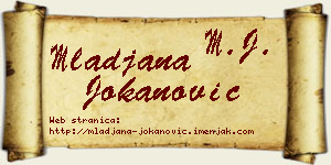 Mlađana Jokanović vizit kartica